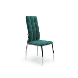 K416 krzesło ciemny zielony velvet (1p 4szt)
