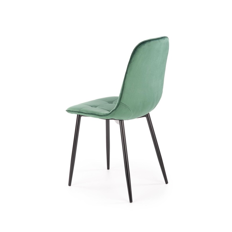 K417 krzesło ciemny zielony velvet (1p 4szt) K417 krzesło ciemny zielony velvet (1p 4szt)