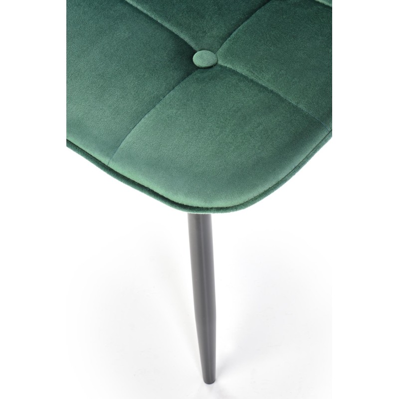 K417 krzesło ciemny zielony velvet (1p 4szt) K417 krzesło ciemny zielony velvet (1p 4szt)