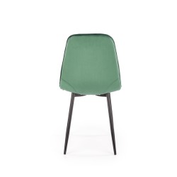 K417 krzesło ciemny zielony velvet (1p 4szt) K417 krzesło ciemny zielony velvet (1p 4szt)