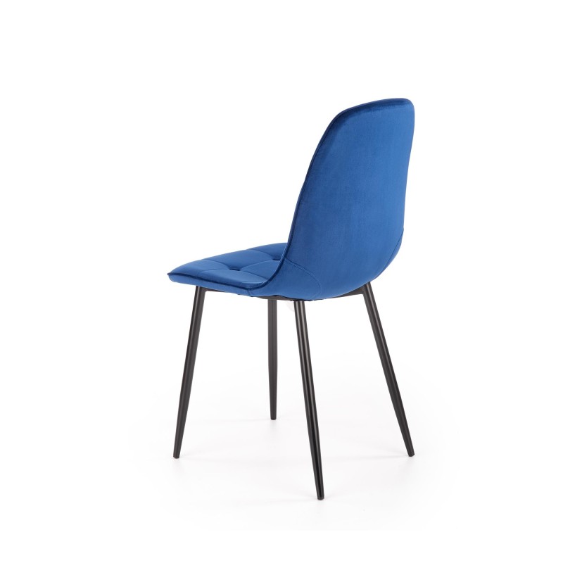 K417 krzesło granatowy velvet (1p 4szt) K417 krzesło granatowy velvet (1p 4szt)