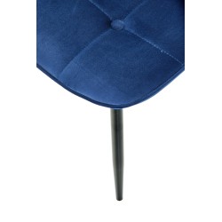 K417 krzesło granatowy velvet (1p 4szt) K417 krzesło granatowy velvet (1p 4szt)