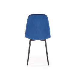 K417 krzesło granatowy velvet (1p 4szt) K417 krzesło granatowy velvet (1p 4szt)