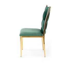 'K436 Dark Green/Gold Chair' 'K436 Dark Green/Gold Chair'