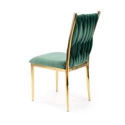 'K436 Dark Green/Gold Chair' 'K436 Dark Green/Gold Chair'