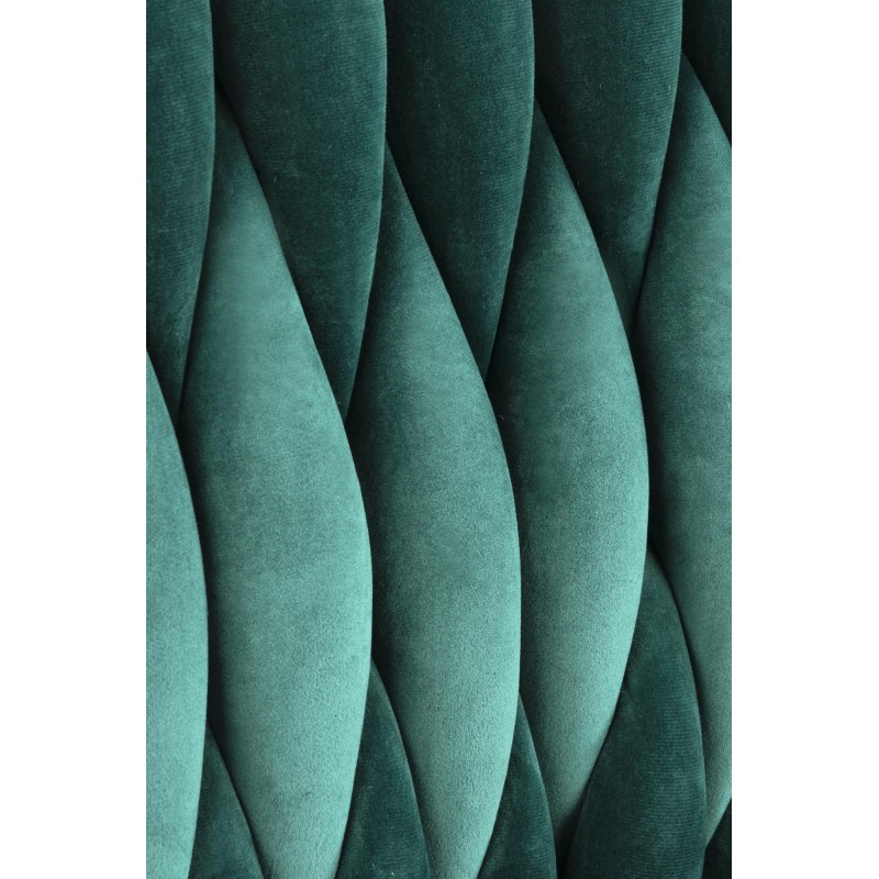 'K436 Dark Green/Gold Chair' 'K436 Dark Green/Gold Chair'