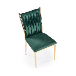 'K436 Dark Green/Gold Chair' 'K436 Dark Green/Gold Chair'