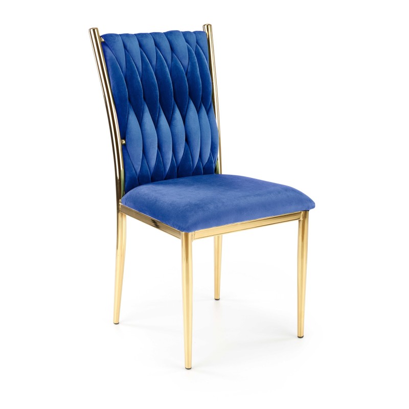 'K436 Navy Blue/Gold Chair' 'K436 Navy Blue/Gold Chair'