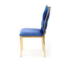 'K436 Navy Blue/Gold Chair' 'K436 Navy Blue/Gold Chair'