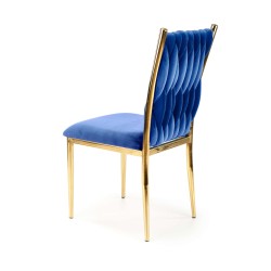 'K436 Navy Blue/Gold Chair' 'K436 Navy Blue/Gold Chair'