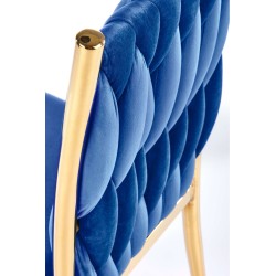 'K436 Navy Blue/Gold Chair' 'K436 Navy Blue/Gold Chair'