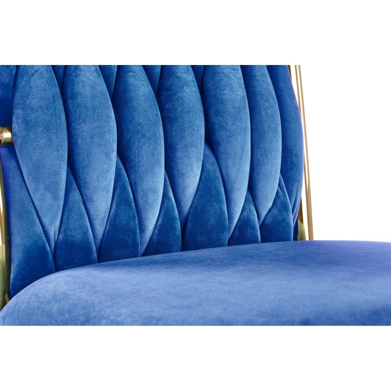 'K436 Navy Blue/Gold Chair' 'K436 Navy Blue/Gold Chair'