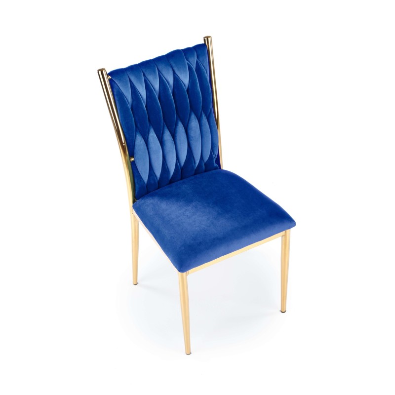 'K436 Navy Blue/Gold Chair' 'K436 Navy Blue/Gold Chair'