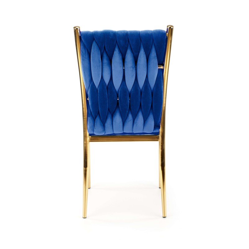 'K436 Navy Blue/Gold Chair' 'K436 Navy Blue/Gold Chair'