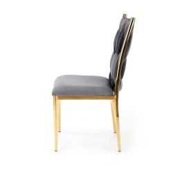 'K436 Ash Grey/Gold Chair' 'K436 Ash Grey/Gold Chair'