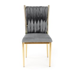 'K436 Ash Grey/Gold Chair' 'K436 Ash Grey/Gold Chair'