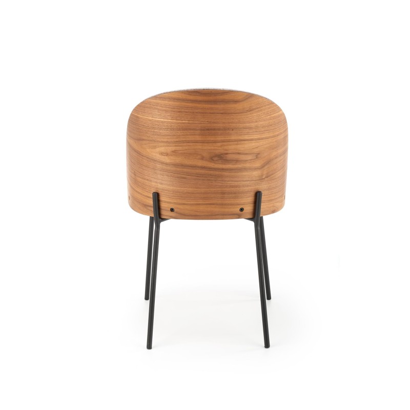'K451 Ash Grey/Light Walnut Chair' 'K451 Ash Grey/Light Walnut Chair'
