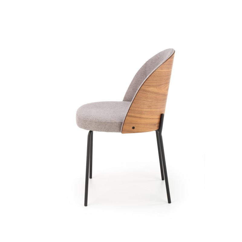 'K451 Ash Grey/Light Walnut Chair' 'K451 Ash Grey/Light Walnut Chair'