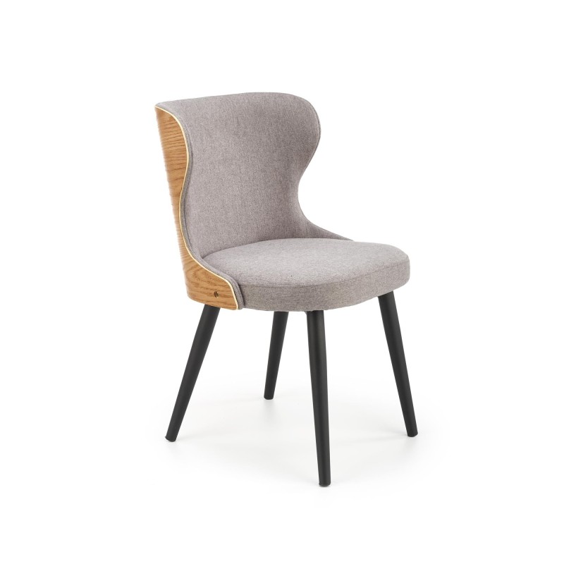 'K452 Ash Grey/Natural Oak Chair'