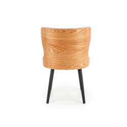 'K452 Ash Grey/Natural Oak Chair' 'K452 Ash Grey/Natural Oak Chair'