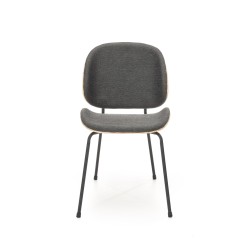 'K467 Natural Oak Chair / Upholstery: Dark Ash' 'K467 Natural Oak Chair / Upholstery: Dark Ash'