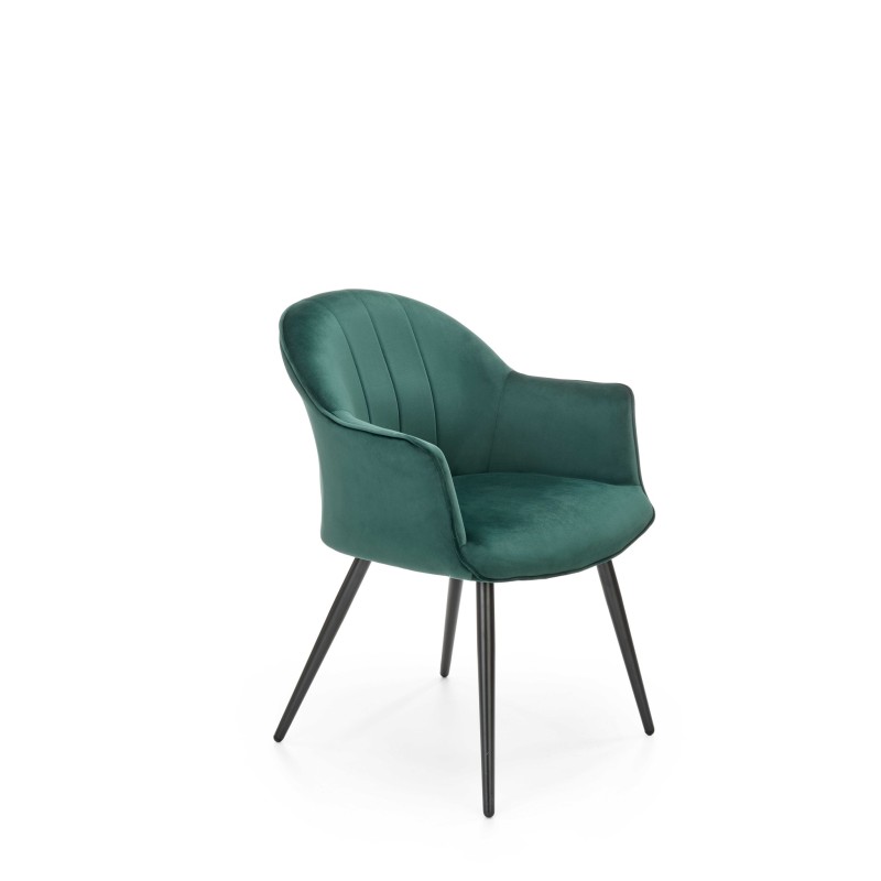'K468 Dark Green Chair'