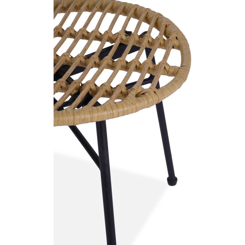 'K472 Natural/Black Chair' 'K472 Natural/Black Chair'