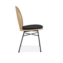 'K472 Natural/Black Chair' 'K472 Natural/Black Chair'