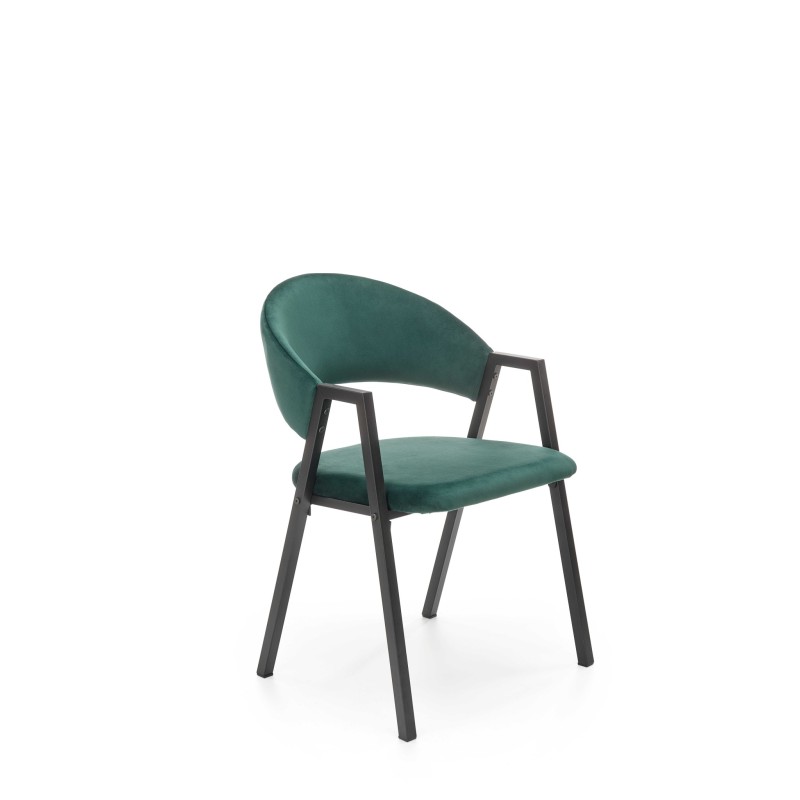'K473 Dark Green Chair'