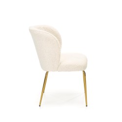 'K474 Cream-Gold Chair' 'K474 Cream-Gold Chair'