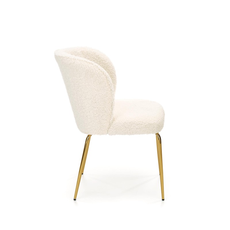 'K474 Cream-Gold Chair' 'K474 Cream-Gold Chair'