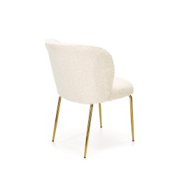 'K474 Cream-Gold Chair' 'K474 Cream-Gold Chair'