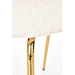 'K474 Cream-Gold Chair' 'K474 Cream-Gold Chair'