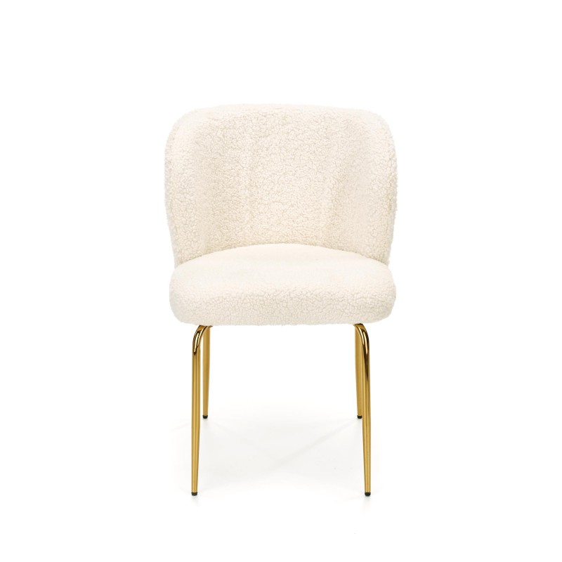 'K474 Cream-Gold Chair' 'K474 Cream-Gold Chair'