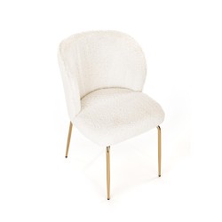 'K474 Cream-Gold Chair' 'K474 Cream-Gold Chair'