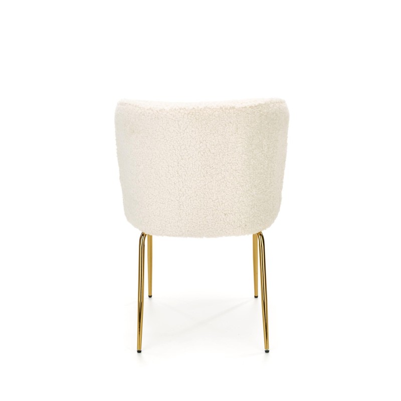 'K474 Cream-Gold Chair' 'K474 Cream-Gold Chair'