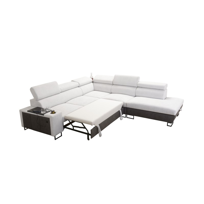 Prestige IX Ecksofa mit Schlaffunktion und USB-Anschluss - Weich im Griff, Freya 210.02 + Tauro 8202 Prestige IX Ecksofa mit Schlaffunktion und USB-Anschluss - Weich im Griff, Freya 210.02 + Tauro 8202