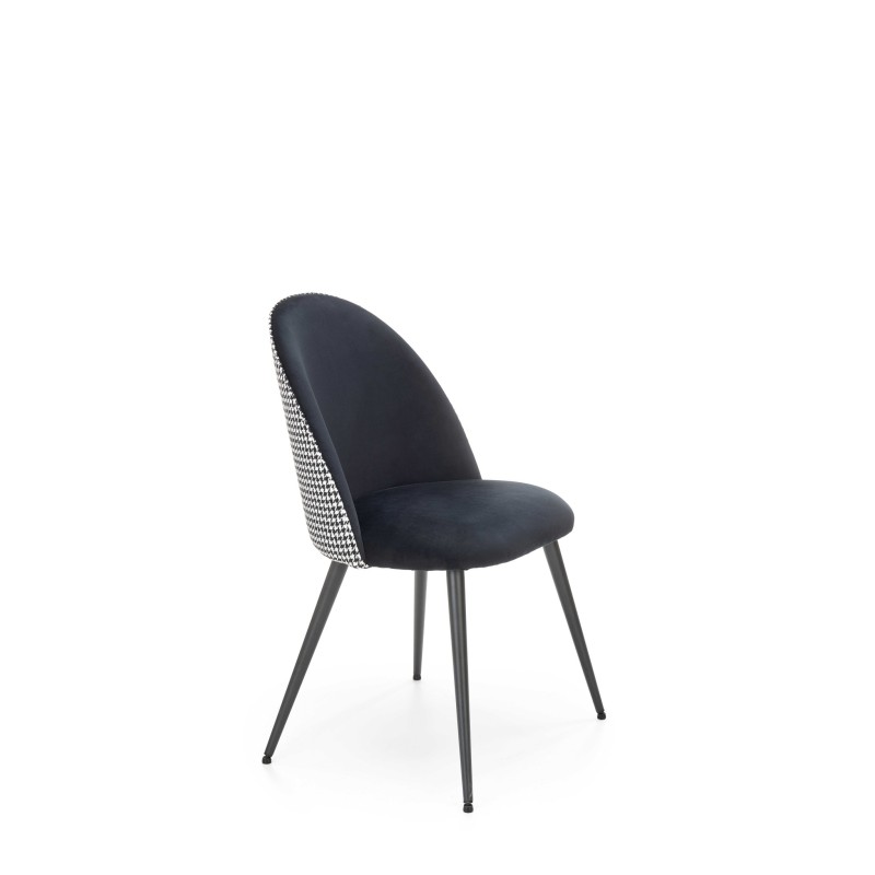 'K478 Black - White Chair' 'K478 Black - White Chair'