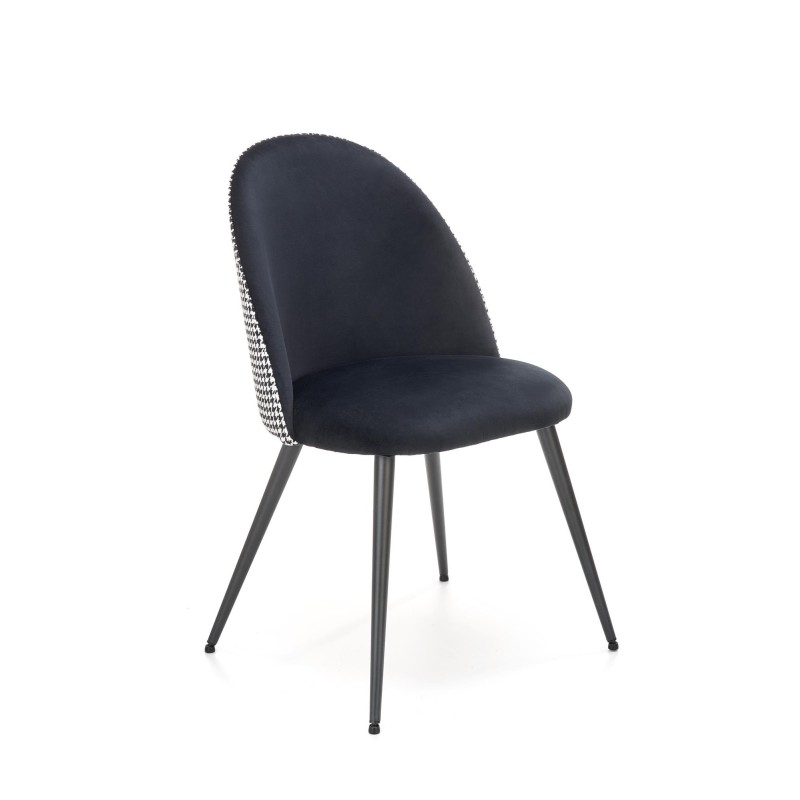 'K478 Black - White Chair' 'K478 Black - White Chair'