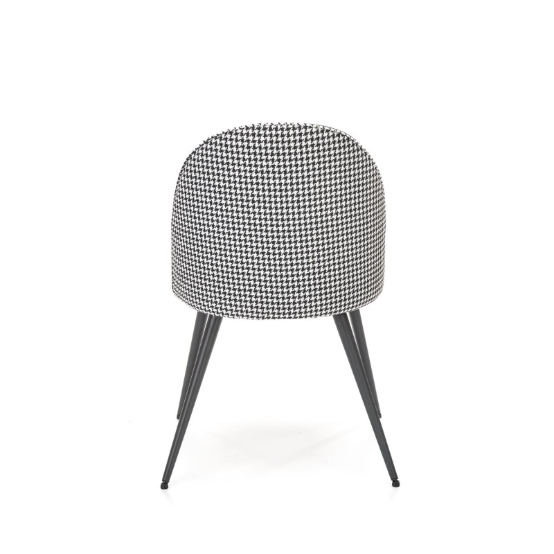 'K478 Black - White Chair' 'K478 Black - White Chair'