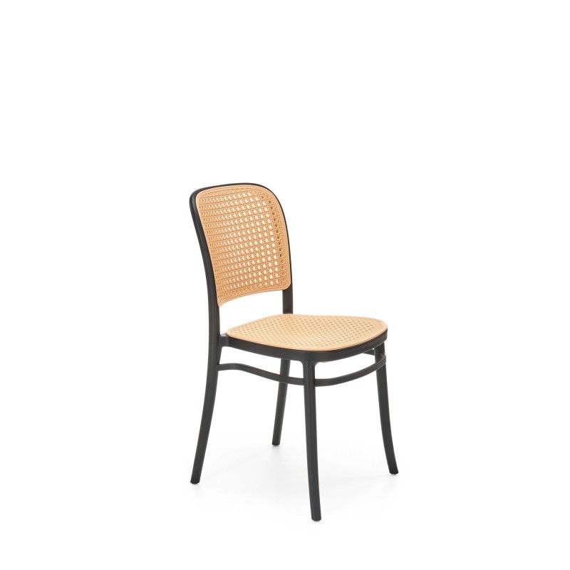 'K483 Natural/Black Chair' 'K483 Natural/Black Chair'