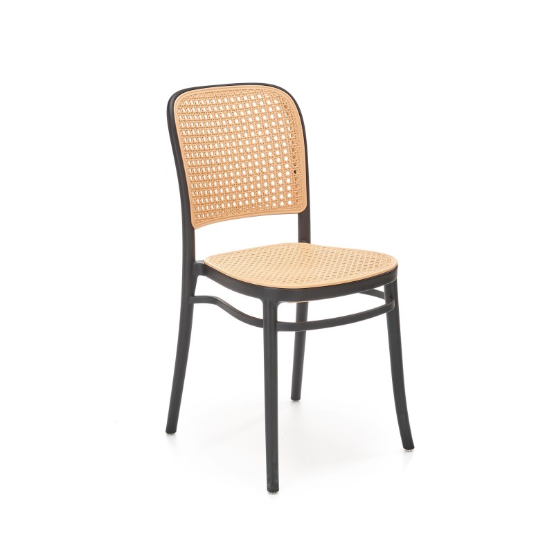 'K483 Natural/Black Chair' 'K483 Natural/Black Chair'