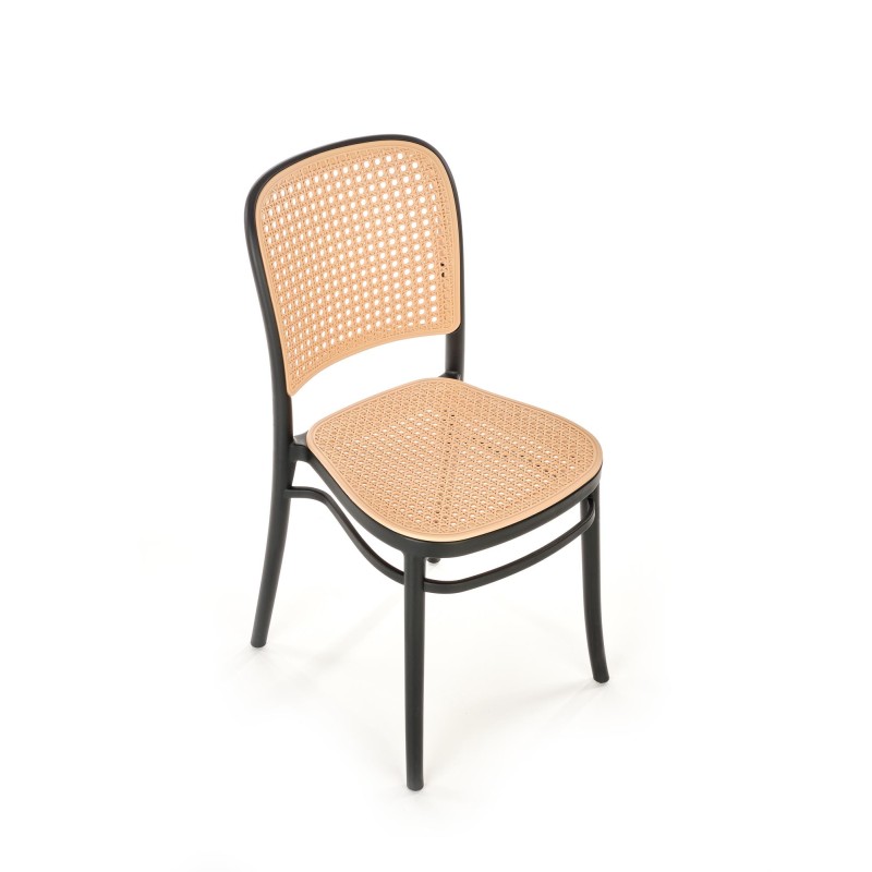 'K483 Natural/Black Chair' 'K483 Natural/Black Chair'