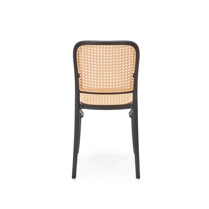 'K483 Natural/Black Chair' 'K483 Natural/Black Chair'