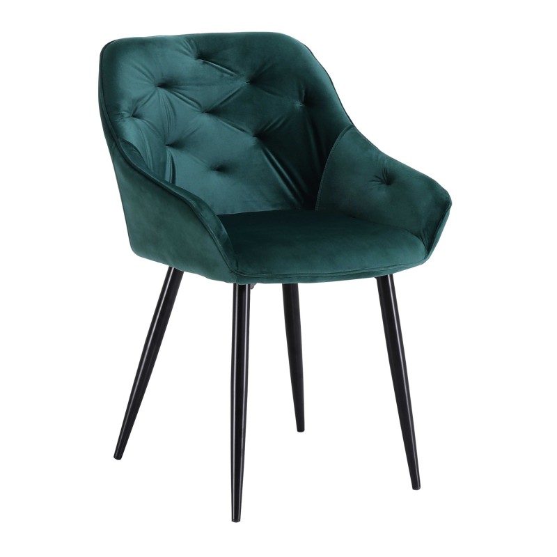 'K487 Dark Green Chair'