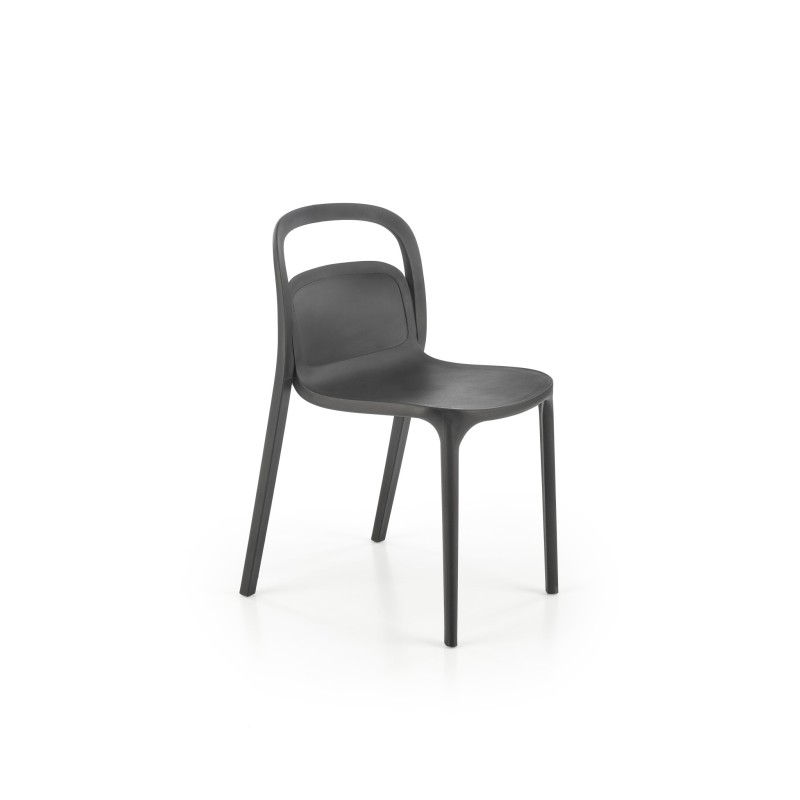 K490 krzesło plastik czarny(1p 4szt) K490 krzesło plastik czarny(1p 4szt)