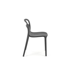 'K490 Black Plastic Chair' 'K490 Black Plastic Chair'