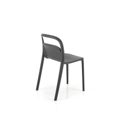 K490 krzesło plastik czarny(1p 4szt) K490 krzesło plastik czarny(1p 4szt)