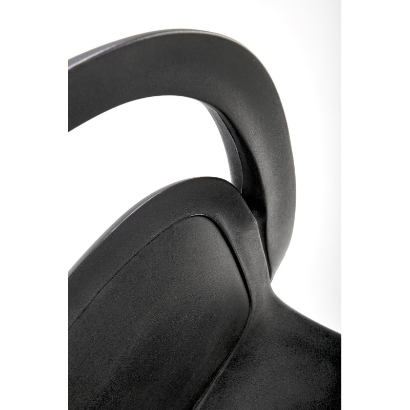 'K490 Black Plastic Chair' 'K490 Black Plastic Chair'
