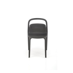 'K490 Black Plastic Chair' 'K490 Black Plastic Chair'